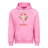 Fuchsia Pink louder than life teather american Urban Hoodie - artisFamous