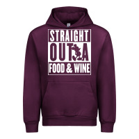 Straight Out A Food And Wine Urban Hoodie | Teevron