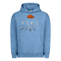 Pigment Pebble Blue solar system galaxy, astronomy lover Urban Hoodie - artisFamous