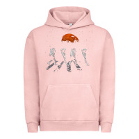 Pigment Salmon solar system galaxy, astronomy lover Urban Hoodie - artisFamous
