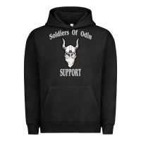 Pigment Black soldiers of odin worldwide support Urban Hoodie - artisFamous