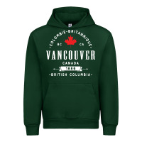Forest Green vancouver canada Urban Hoodie - artisFamous