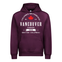 Mauve Wine vancouver canada Urban Hoodie - artisFamous