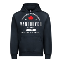 Navy vancouver canada Urban Hoodie - artisFamous