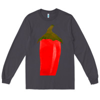 Smoke Chilli Pepper Fa Element Long Sleeve Tee - FaDigitalArtStudio
