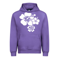 Tulip hawaiian flower Urban Hoodie - artisFamous