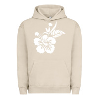 Pigment French Oak hawaiian flower Urban Hoodie - artisFamous