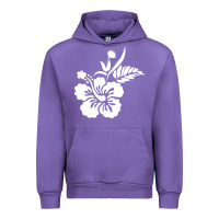 Tulip hawaiian flower Urban Hoodie - artisFamous