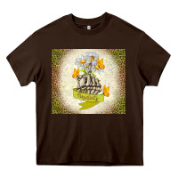 Chocolate Brown negativity Heavy Core Tee - TumblerDesignByShophia