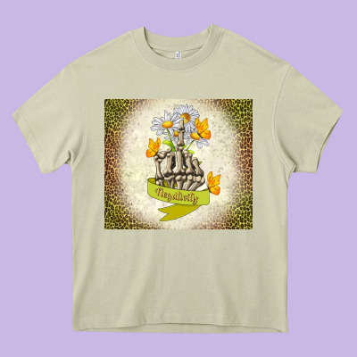 Negativity Heavy Core Tee Designed By Tumblerdesignbyshophia