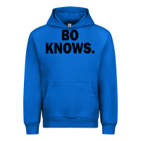 Cobalt bo knows (black text) Urban Hoodie - artisFamous