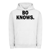 Pigment Lunar Rock bo knows (black text) Urban Hoodie - artisFamous