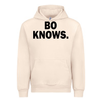 Sandshell bo knows (black text) Urban Hoodie - artisFamous