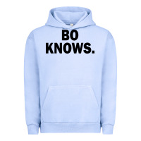 Pigment Grape Ice bo knows (black text) Urban Hoodie - artisFamous