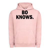 Bo Knows (black Text) Urban Hoodie | Teevron