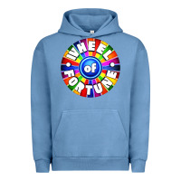 Pigment Pebble Blue wheel fortune Urban Hoodie - artisFamous
