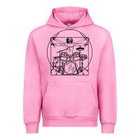 Fuchsia Pink drums gift Urban Hoodie - artisFamous