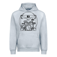 Heather Grey drums gift Urban Hoodie - artisFamous