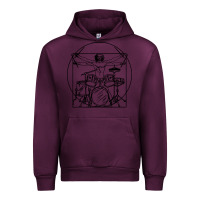 Mauve Wine drums gift Urban Hoodie - artisFamous