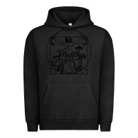 Pigment Black drums gift Urban Hoodie - artisFamous