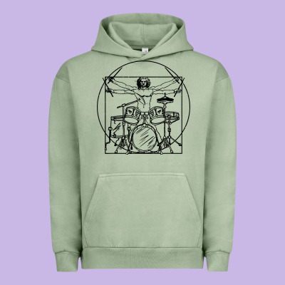 Drums Gift Urban Hoodie Designed By Artisfamous