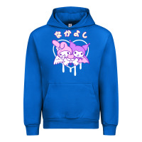 Cobalt melody and kuromi heart Urban Hoodie - artisFamous