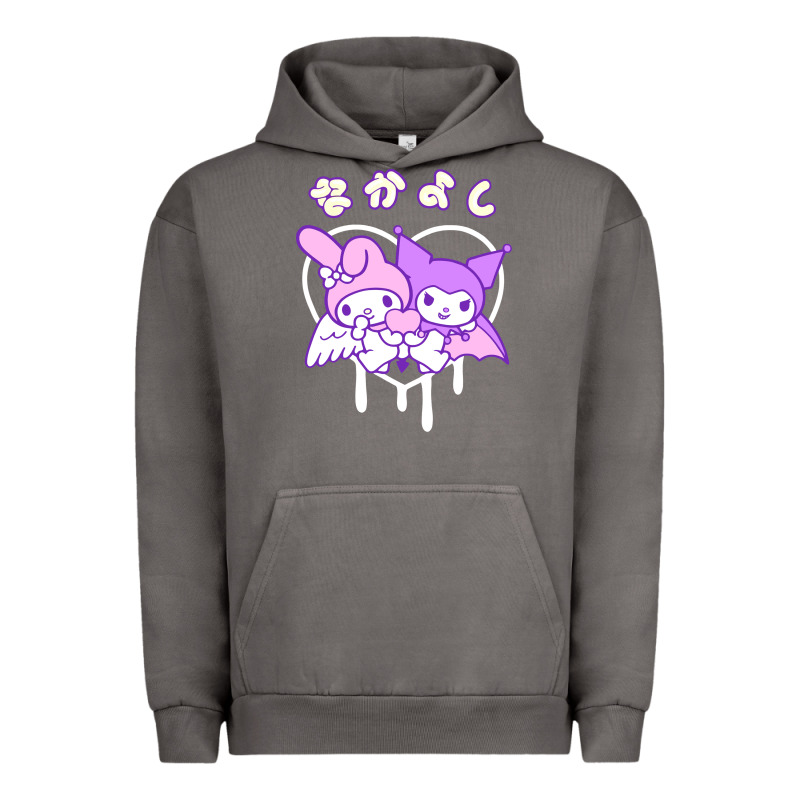 Melody And Kuromi Heart Urban Hoodie by artisFamous | Teevron