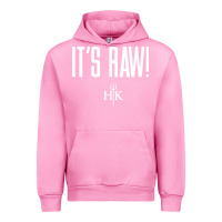 Fuchsia Pink official hell's kitchen it's raw Urban Hoodie - artisFamous