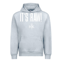 Heather Grey official hell's kitchen it's raw Urban Hoodie - artisFamous