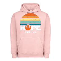 Pigment Salmon hope since 1977 Urban Hoodie - artisFamous