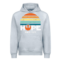 Heather Grey hope since 1977 Urban Hoodie - artisFamous
