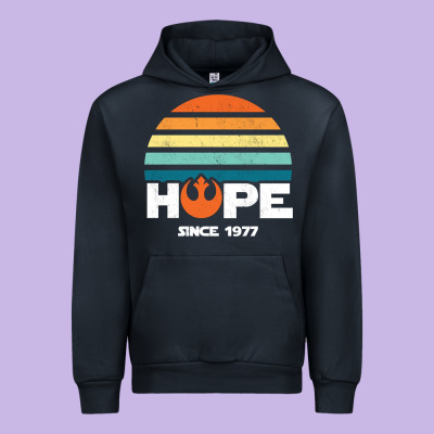 Hope Since 1977 Urban Hoodie Designed By Artisfamous