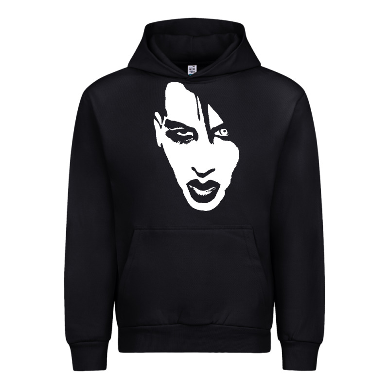 Marilyn Manson Face Urban Hoodie by artisFamous | Teevron