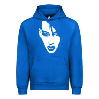 Cobalt marilyn manson face Urban Hoodie - artisFamous