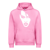 Fuchsia Pink marilyn manson face Urban Hoodie - artisFamous