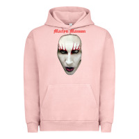 Pigment Salmon marilyn manson Urban Hoodie - artisFamous