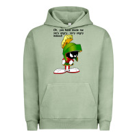 Pigment Oil Green marvin the martian looney toons Urban Hoodie - artisFamous