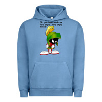 Pigment Pebble Blue marvin the martian looney toons Urban Hoodie - artisFamous