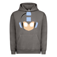 Mega Man Retro Video Game Face Urban Hoodie | Teevron