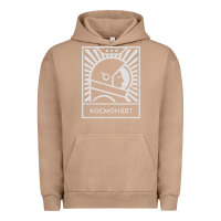 Pigment Burro cosmonaut – retro soviet space race Urban Hoodie - artisFamous