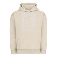 Pigment French Oak cosmonaut – retro soviet space race Urban Hoodie - artisFamous