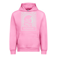 Fuchsia Pink cosmonaut – retro soviet space race Urban Hoodie - artisFamous