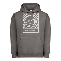 Pigment Tornado cosmonaut – retro soviet space race Urban Hoodie - artisFamous