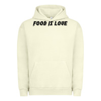 Pigment Pistachio food is love Urban Hoodie - artisFamous