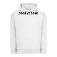 Pigment Lunar Rock food is love Urban Hoodie - artisFamous