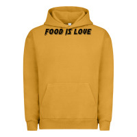 Pigment Peanut Butter food is love Urban Hoodie - artisFamous