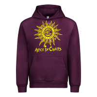 Mauve Wine chains Urban Hoodie - artisFamous