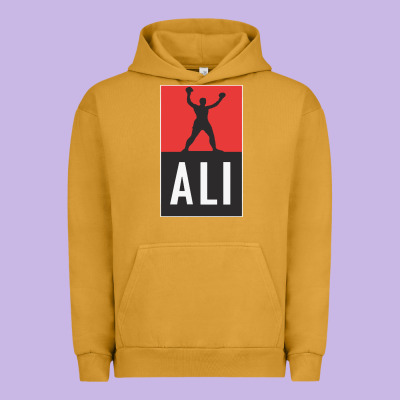 Ali The Legend Urban Hoodie Designed By Artisfamous