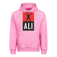 Fuchsia Pink ali the legend Urban Hoodie - artisFamous