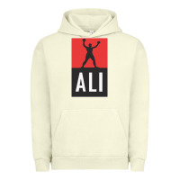 Pigment Pistachio ali the legend Urban Hoodie - artisFamous